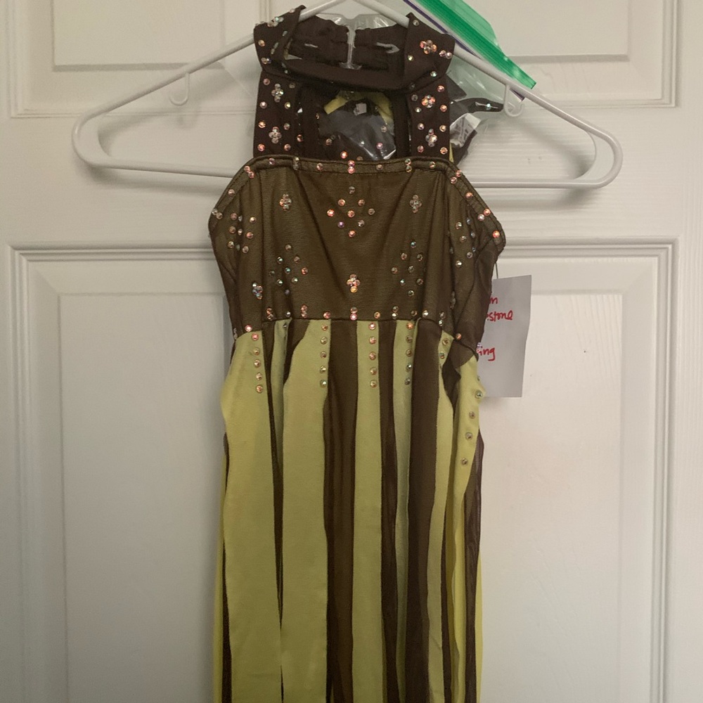 Lion child dance costume